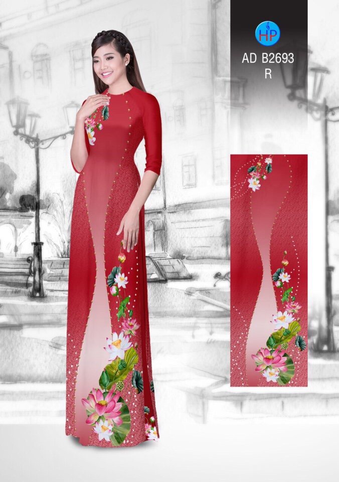 Vải áo dài Hoa Sen AD B2693 2 vai-ao-dai-hoa-sen-ad-b2693