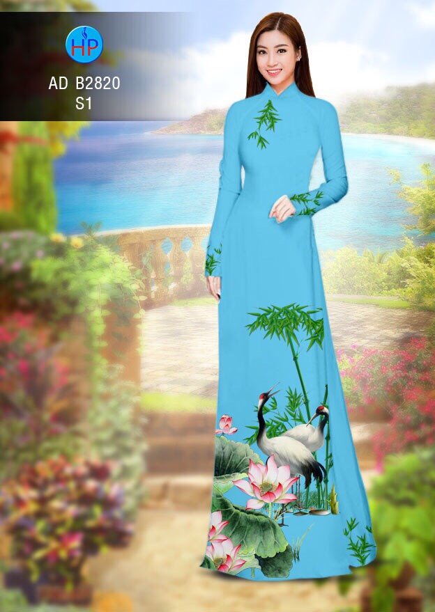 Vải áo dài Hoa Sen AD B2820 10 vai-ao-dai-hoa-sen-ad-b2820