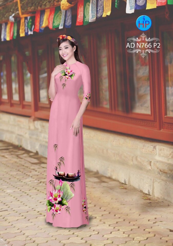 Vải áo dài Hoa Sen AD N766 10 vai-ao-dai-hoa-sen-ad-n766