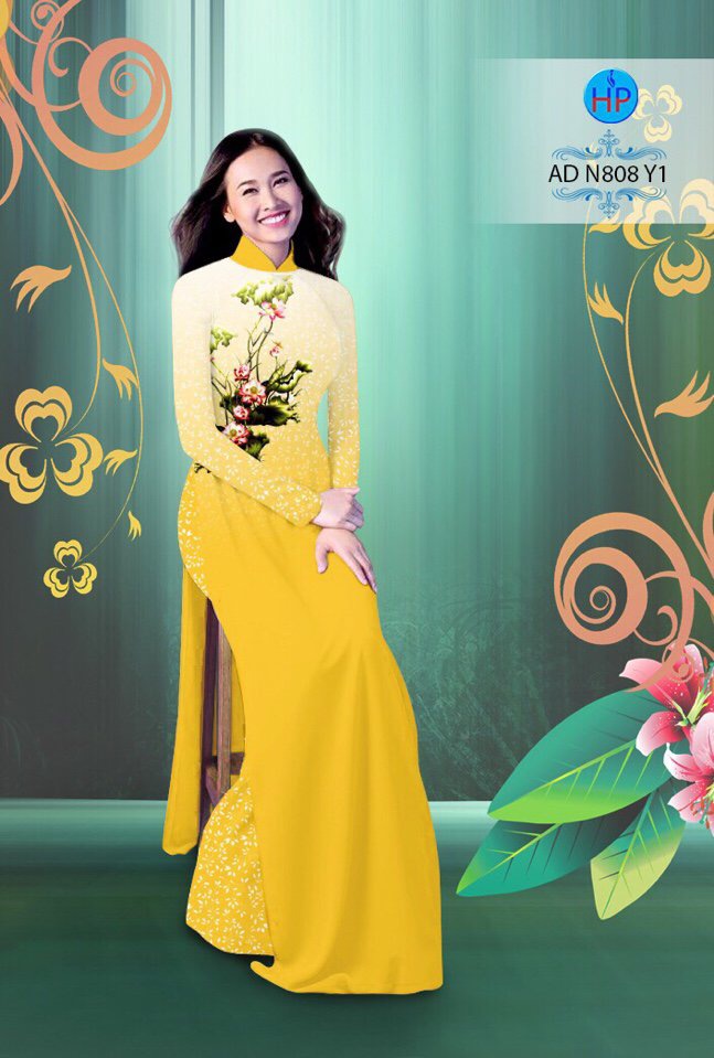 Vải áo dài Hoa Sen AD N808 2 vai-ao-dai-hoa-sen-ad-n808