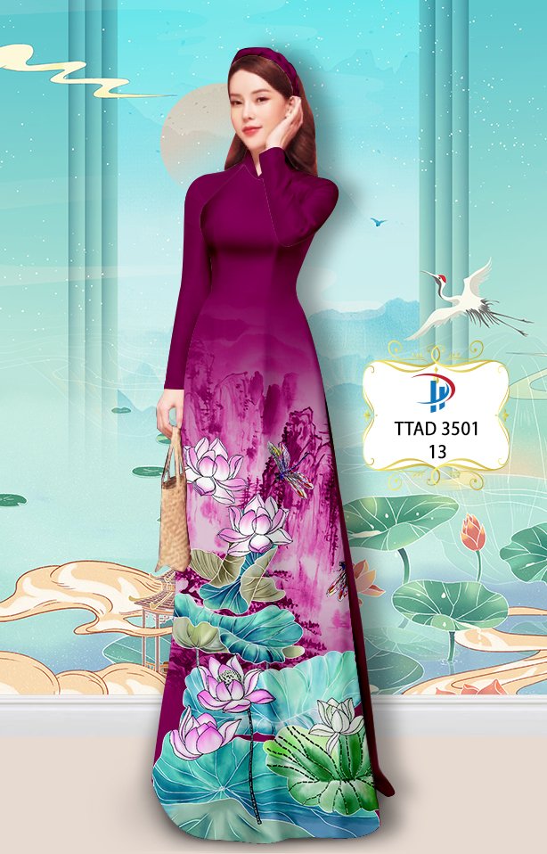 Vải áo dài Hoa Sen TTAD 3501 12 vai-ao-dai-hoa-sen-ttad-3501