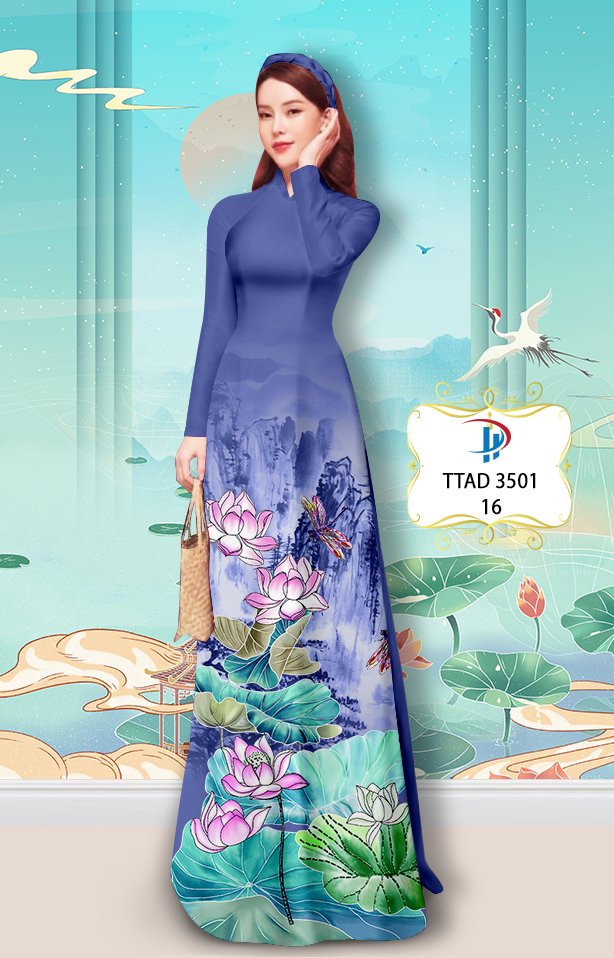 Vải áo dài Hoa Sen TTAD 3501 8 vai-ao-dai-hoa-sen-ttad-3501