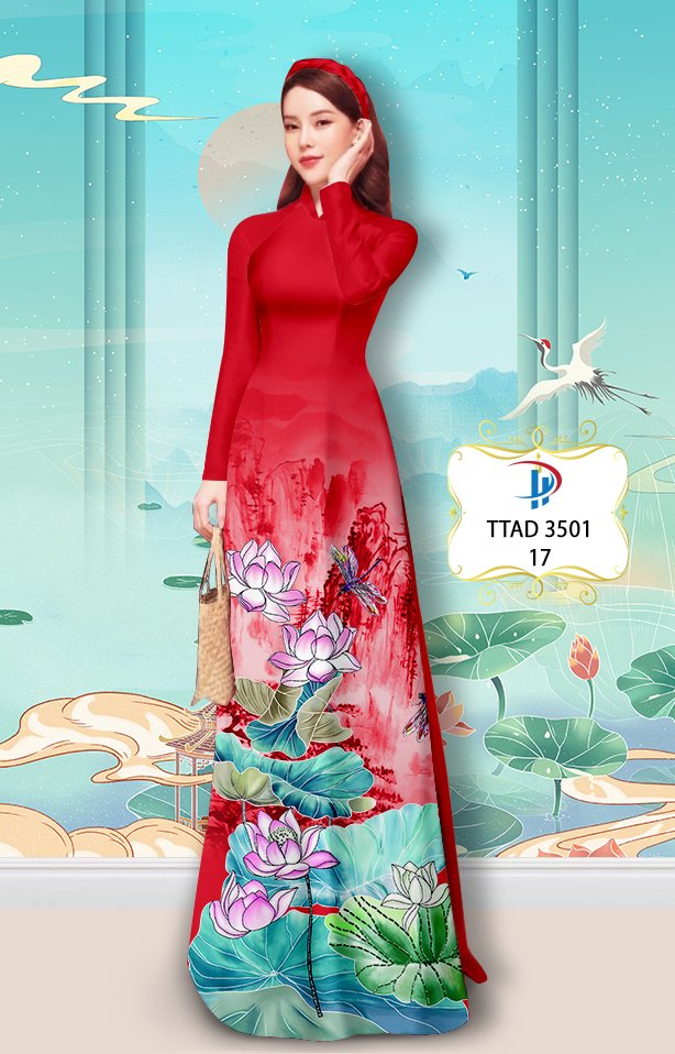 Vải áo dài Hoa Sen TTAD 3501 7 vai-ao-dai-hoa-sen-ttad-3501