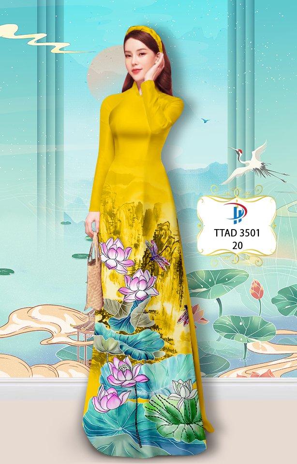 Vải áo dài Hoa Sen TTAD 3501 5 vai-ao-dai-hoa-sen-ttad-3501