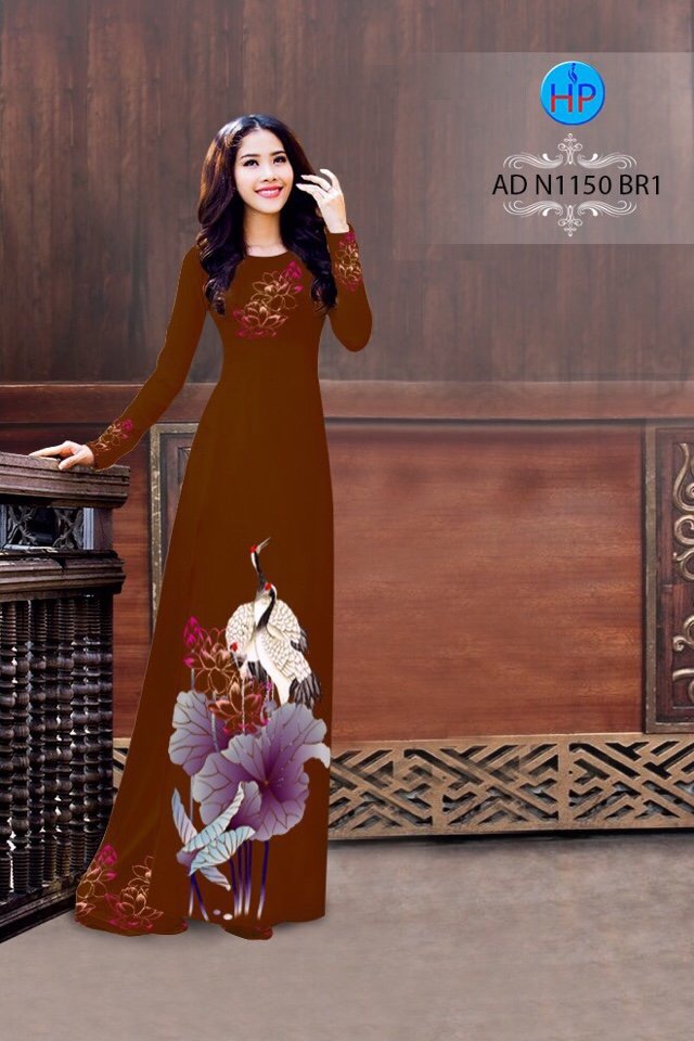 Vải áo dài Hoa Sen và Chim Công 8 vai-ao-dai-hoa-sen-va-chim-cong