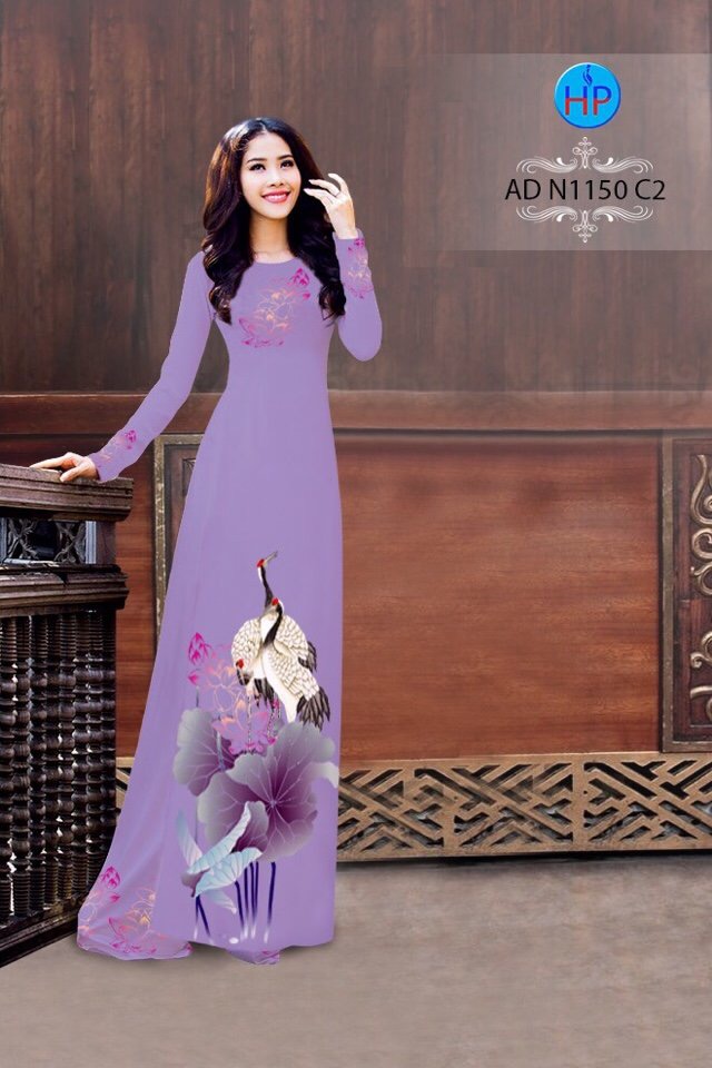 Vải áo dài Hoa Sen và Chim Công 6 vai-ao-dai-hoa-sen-va-chim-cong