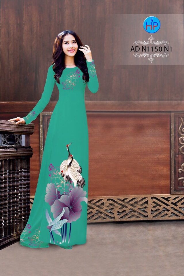 Vải áo dài Hoa Sen và Chim Công 3 vai-ao-dai-hoa-sen-va-chim-cong