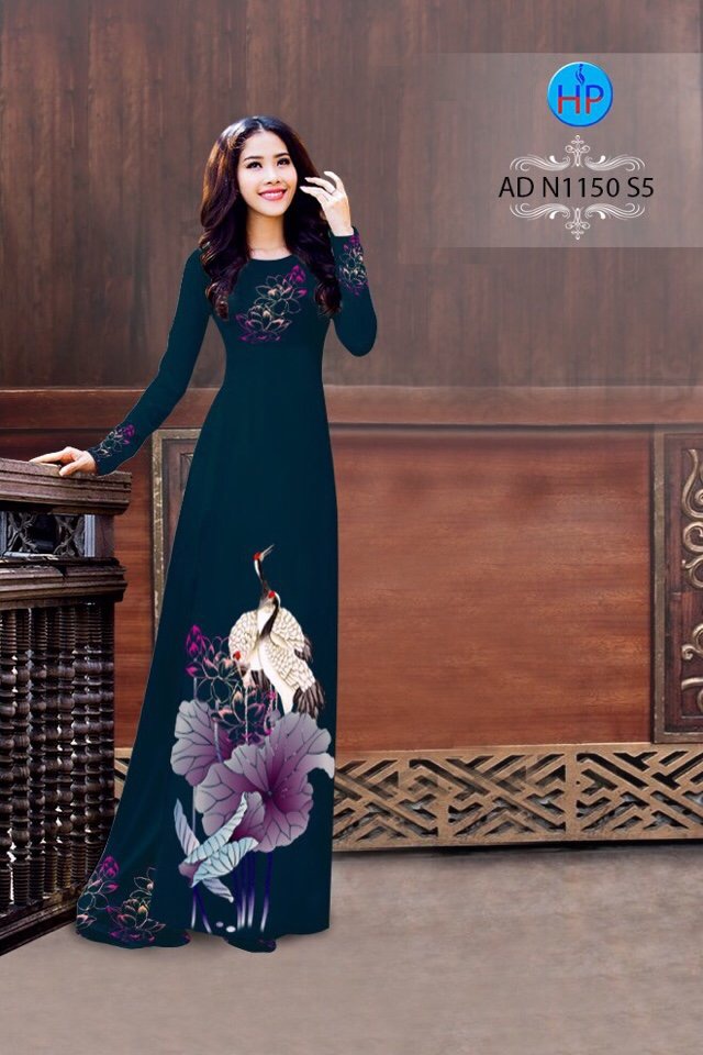 Vải áo dài Hoa Sen và Chim Công 14 vai-ao-dai-hoa-sen-va-chim-cong