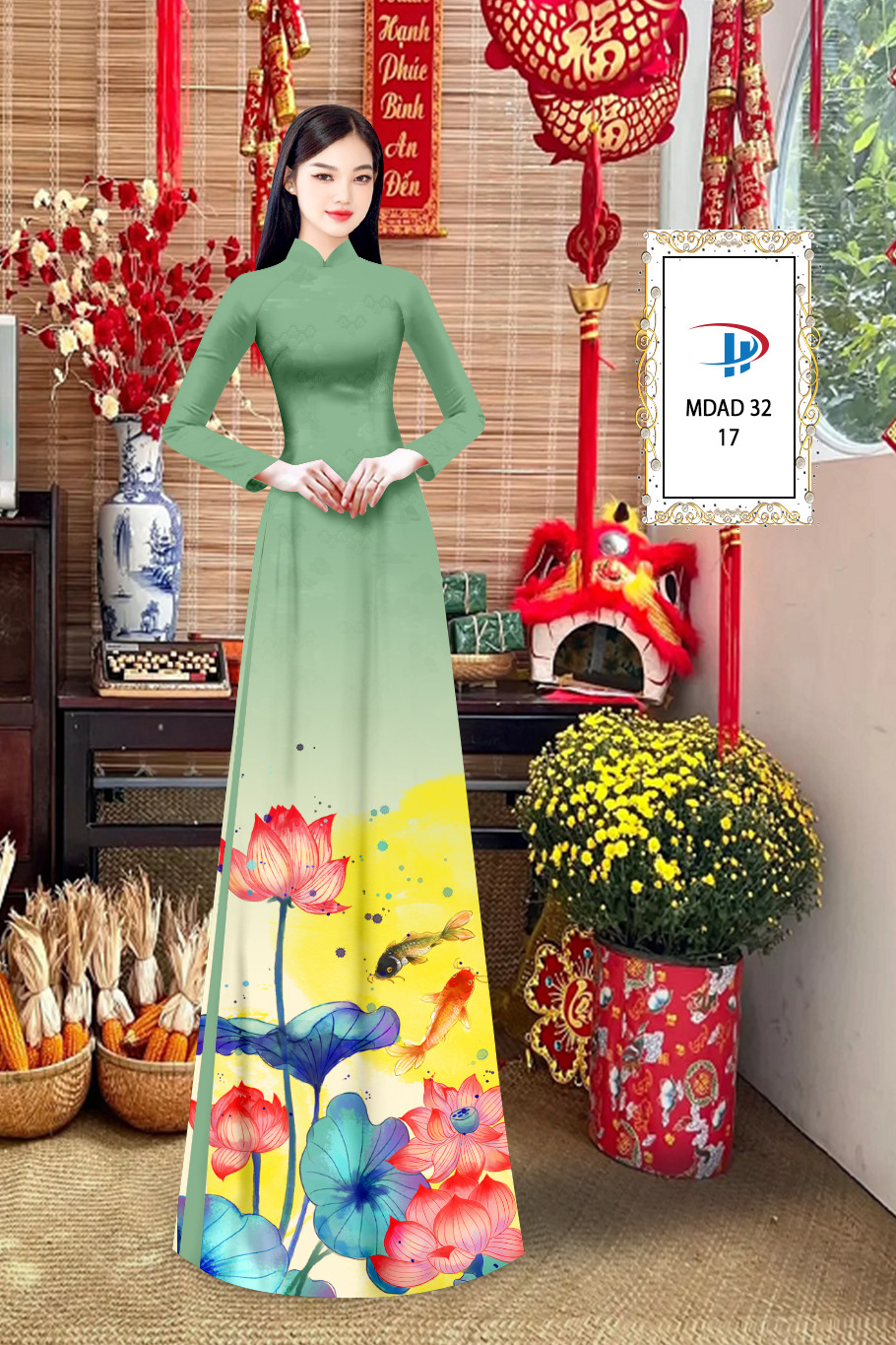 Vải áo dài Lễ Tết MDAD 32 11 vai-ao-dai-le-tet-mdad-32