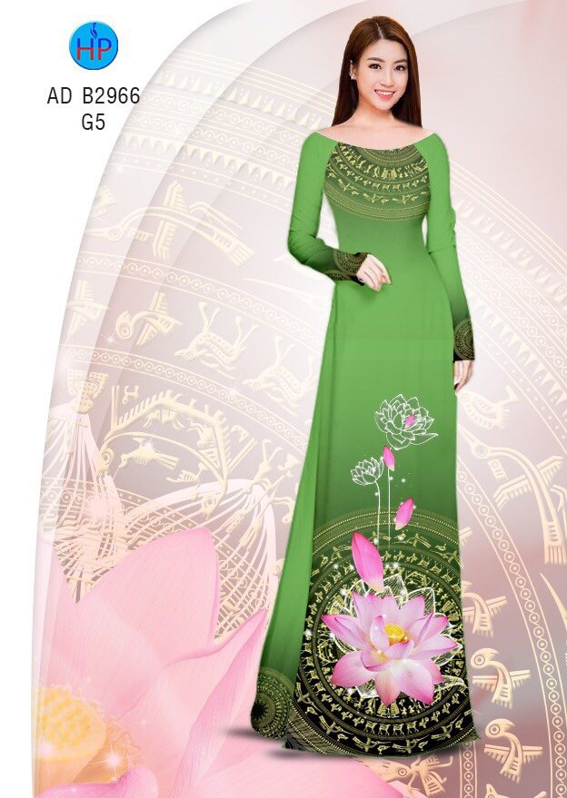 Vải áo dài Hoa Sen AD B2966 9 vai-ao-dai-hoa-sen-ad-b2966