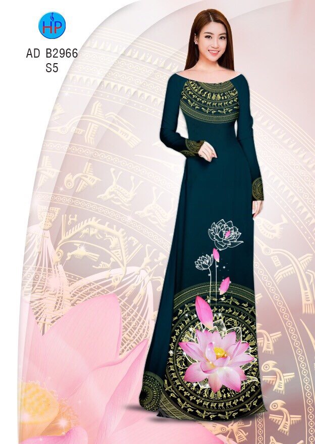 Vải áo dài Hoa Sen AD B2966 8 vai-ao-dai-hoa-sen-ad-b2966