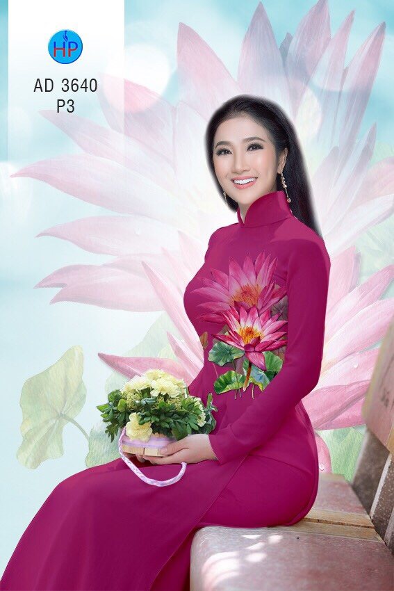 Vải áo dài Hoa Sen AD 3640 3 vai-ao-dai-hoa-sen-ad-3640
