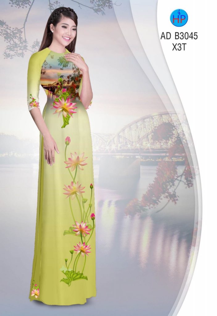 Vải áo dài Hoa Sen AD B3045 9 vai-ao-dai-hoa-sen-ad-b3045