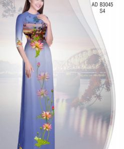vai-ao-dai-hoa-sen-ad-b3045