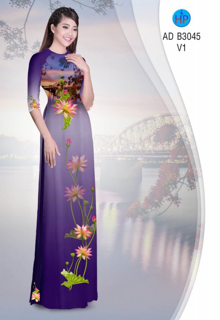 Vải áo dài Hoa Sen AD B3045 13 vai-ao-dai-hoa-sen-ad-b3045