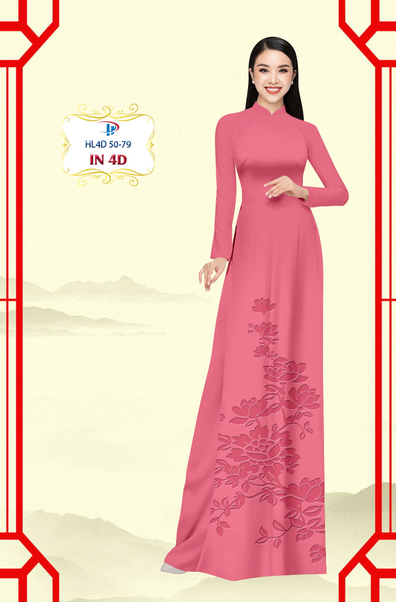 Vải áo dài Lụa In 4D HL4D 50 2 vai-ao-dai-lua-ma-nao-in-4d-hl4d-50