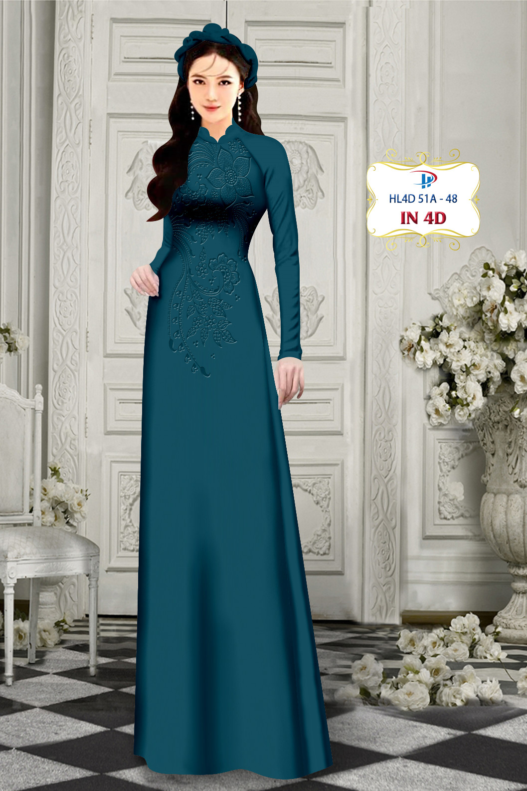 Vải áo dài Lụa Mã Não In 4D HL4D 51A 4 vai-ao-dai-lua-ma-nao-in-4d-hl4d-51a