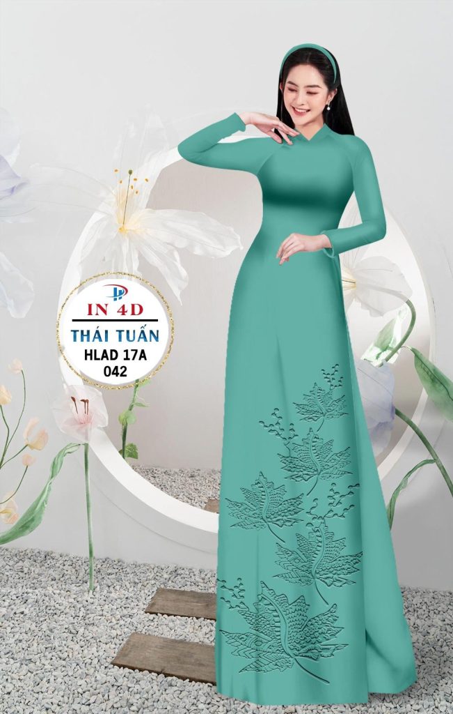 Vải áo dài Thái Tuấn in 4D HLAD 17A 7 vai-ao-dai-thai-tuan-in-4d-hlad-17a