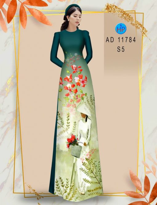 Vải áo dài Hoa Phượng AD 11784 8 vai-ao-dai-hoa-phuong-ad-11784