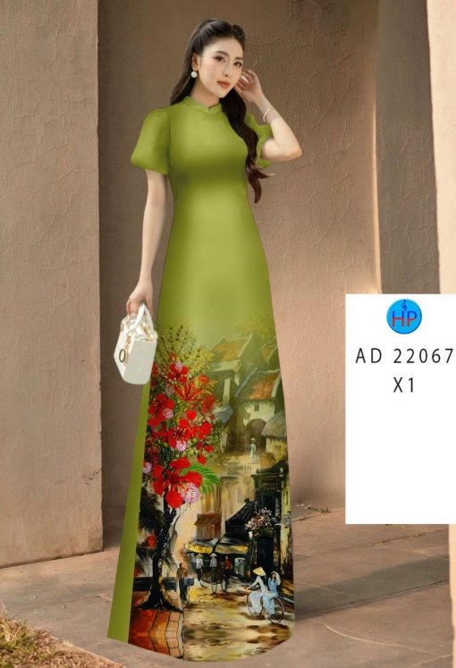 Vải áo dài Hoa Phượng AD 22067 5 vai-ao-dai-hoa-phuong-ad-22067