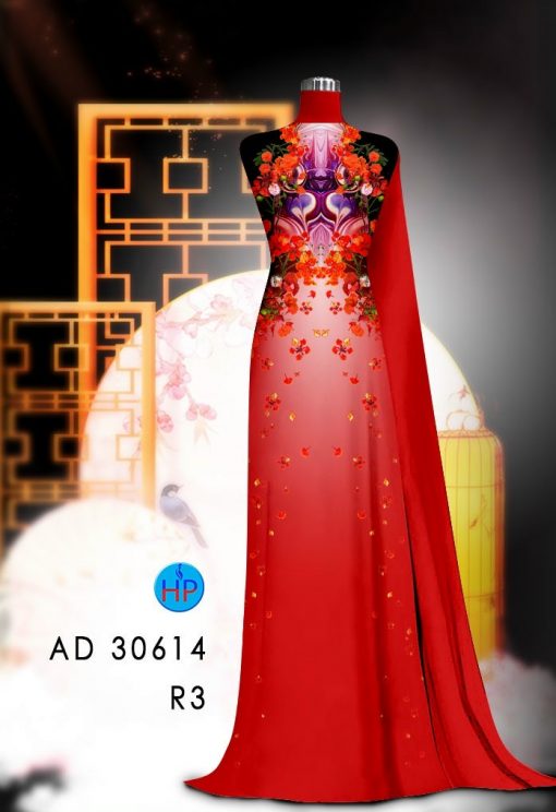 Vải áo dài Hoa Phượng AD 30614 5 vai-ao-dai-hoa-phuong-ad-30614