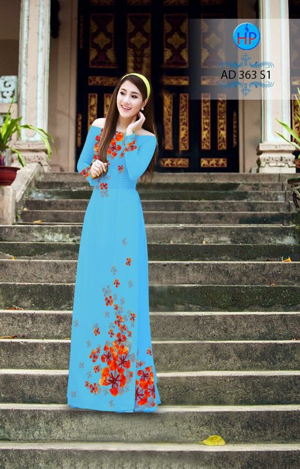 Vải áo dài Hoa Phượng AD 363 6 vai-ao-dai-hoa-phuong-ad-363