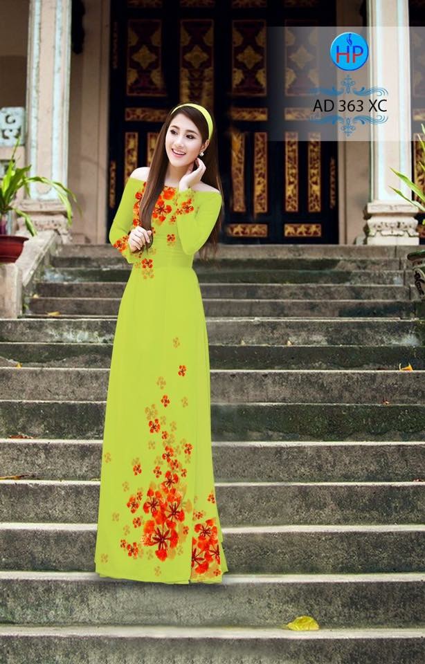 Vải áo dài Hoa Phượng AD 363 5 vai-ao-dai-hoa-phuong-ad-363