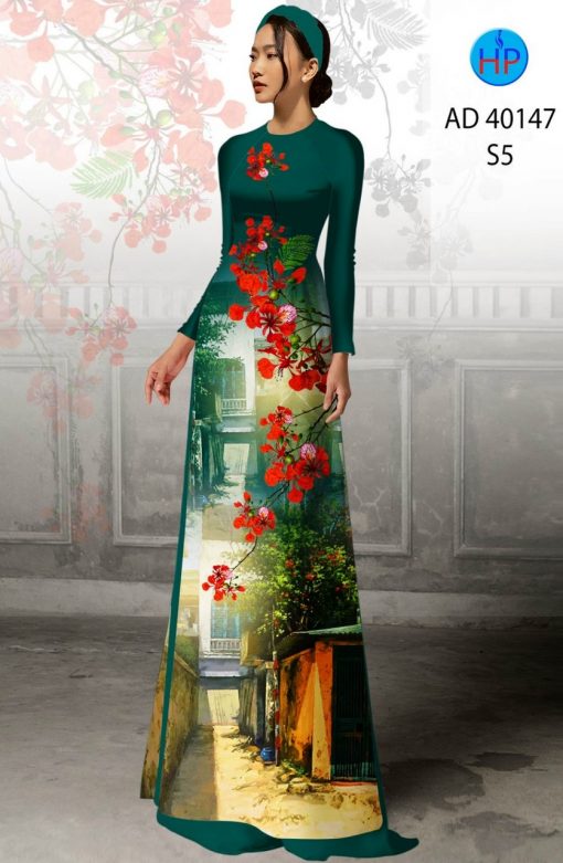 Vải áo dài Hoa Phượng AD 40147 3 vai-ao-dai-hoa-phuong-ad-40147