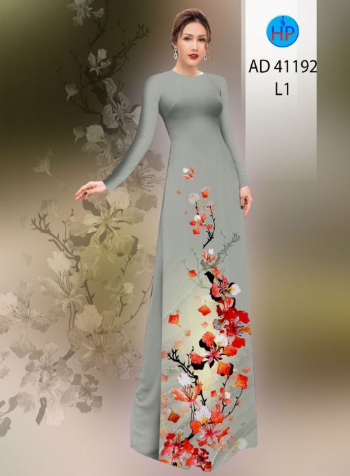 Vải áo dài Hoa Phượng AD 41192 7 vai-ao-dai-hoa-phuong-ad-41192