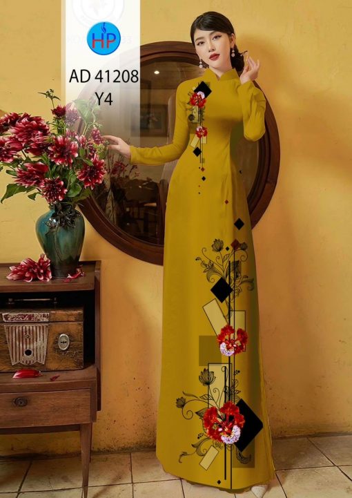 Vải áo dài Hoa Phượng AD 41208 7 vai-ao-dai-hoa-phuong-ad-41208