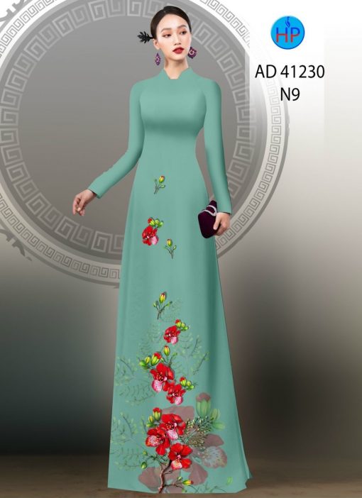 Vải áo dài Hoa Phượng AD 41230 8 vai-ao-dai-hoa-phuong-ad-41230