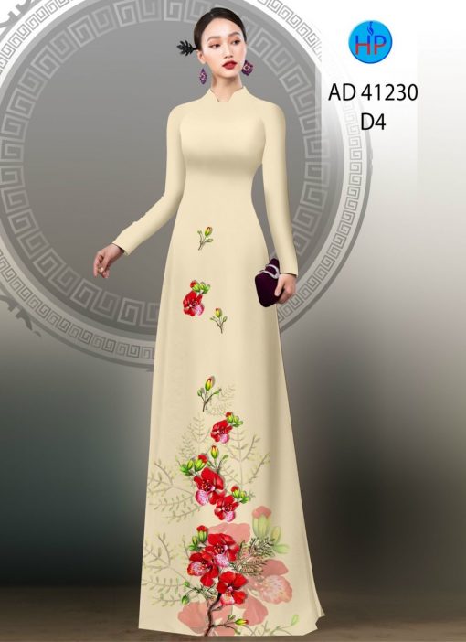 Vải áo dài Hoa Phượng AD 41230 1 vai-ao-dai-hoa-phuong-ad-41230