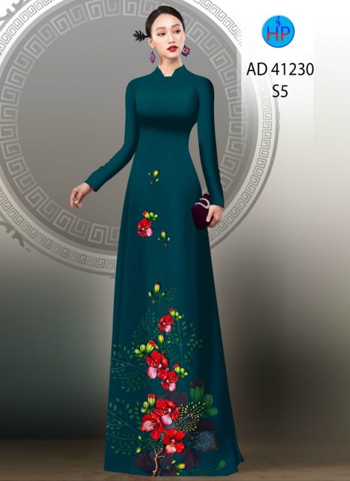 Vải áo dài Hoa Phượng AD 41230 7 vai-ao-dai-hoa-phuong-ad-41230