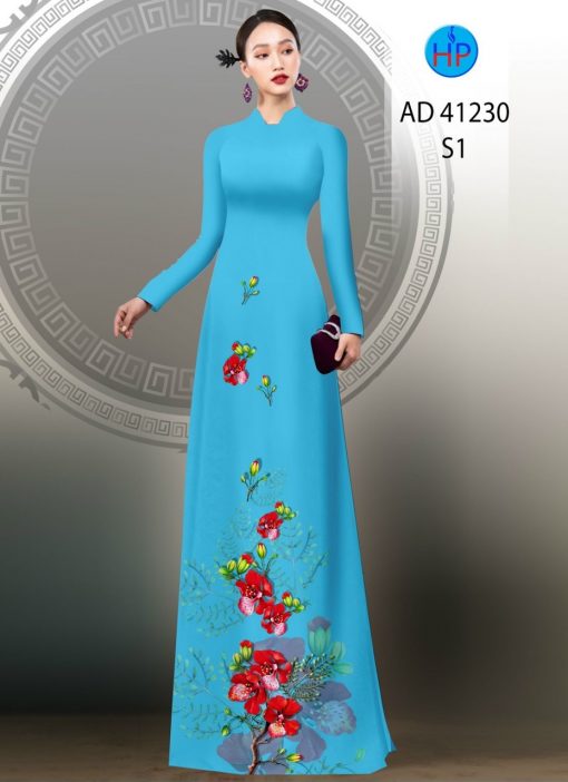 Vải áo dài Hoa Phượng AD 41230 4 vai-ao-dai-hoa-phuong-ad-41230