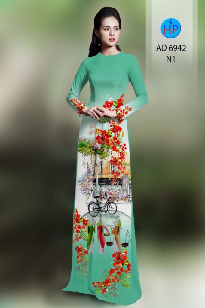 Vải áo dài Hoa Phượng AD 6942 5 vai-ao-dai-hoa-phuong-ad-6942