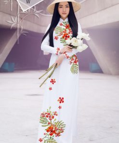 vai-ao-dai-hoa-phuong-ad-7289