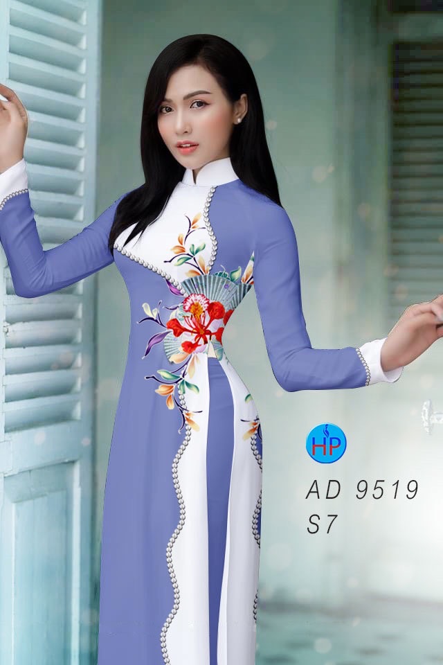 Vải áo dài Hoa Phượng AD 9519 8 vai-ao-dai-hoa-phuong-ad-9519