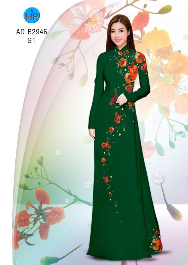 Vải áo dài Hoa Phượng AD B2946 7 vai-ao-dai-hoa-phuong-ad-b2946