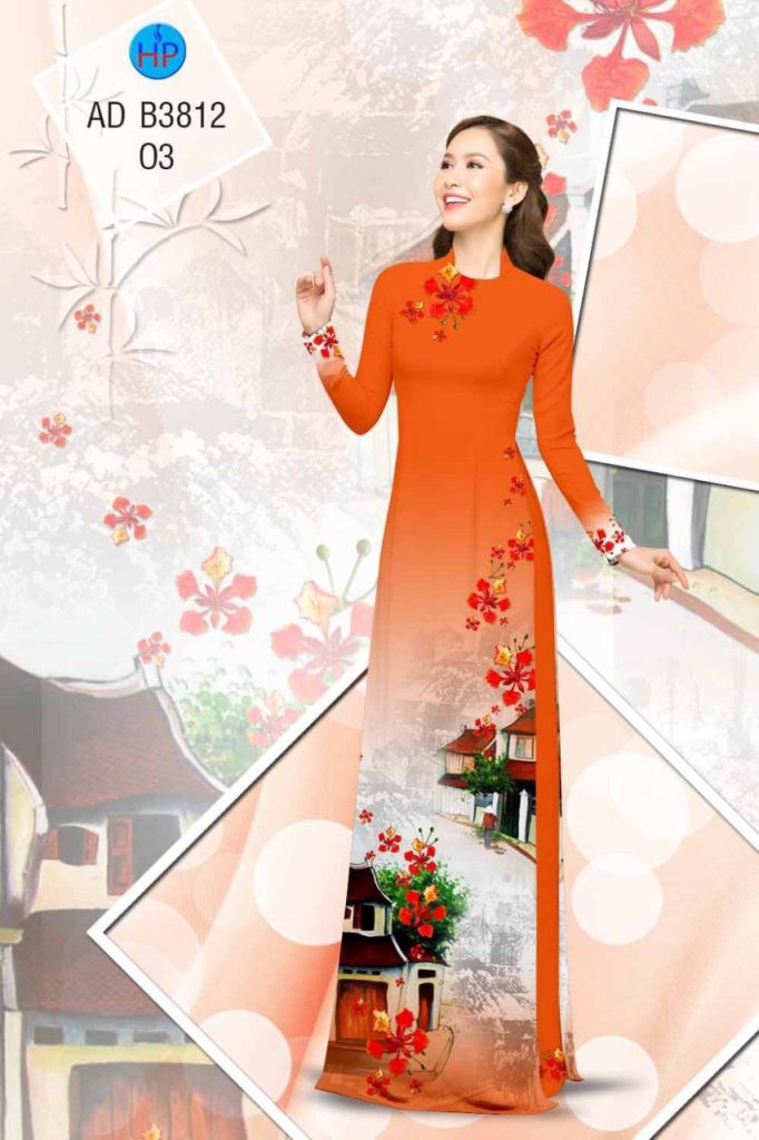 Vải áo dài Hoa Phượng AD B3812 3 vai-ao-dai-hoa-phuong-ad-b3812