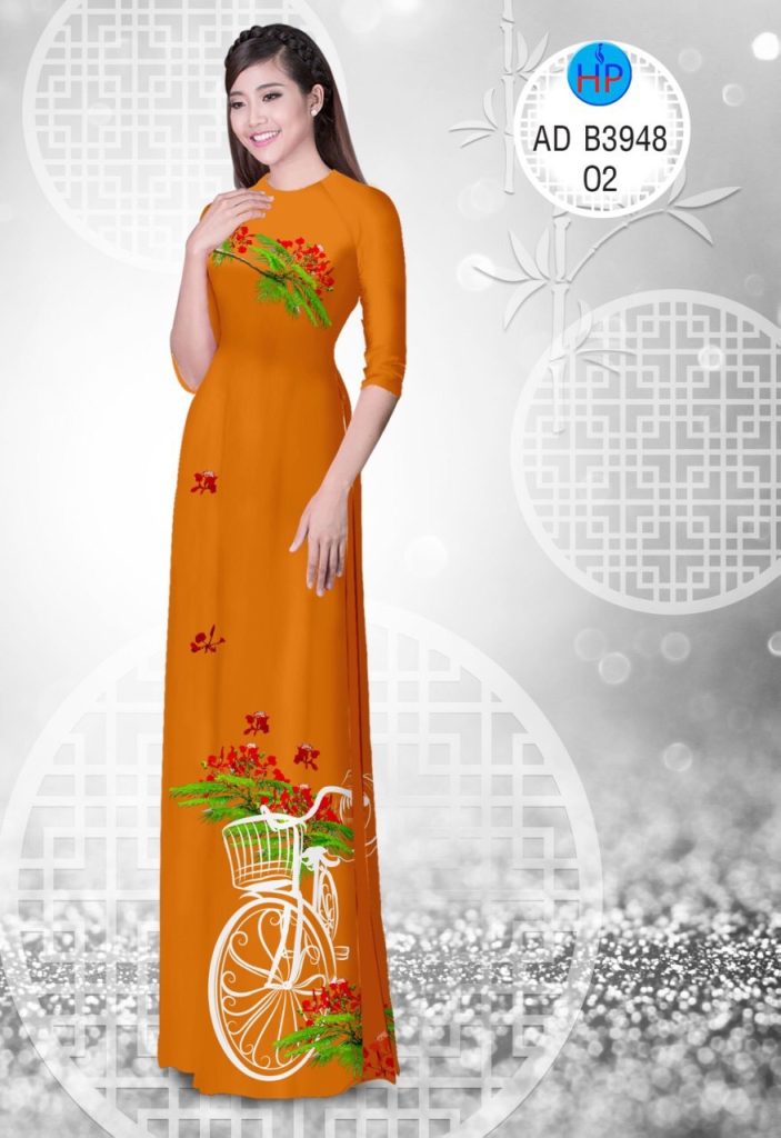 Vải áo dài Hoa Phượng AD B3948 3 vai-ao-dai-hoa-phuong-ad-b3948