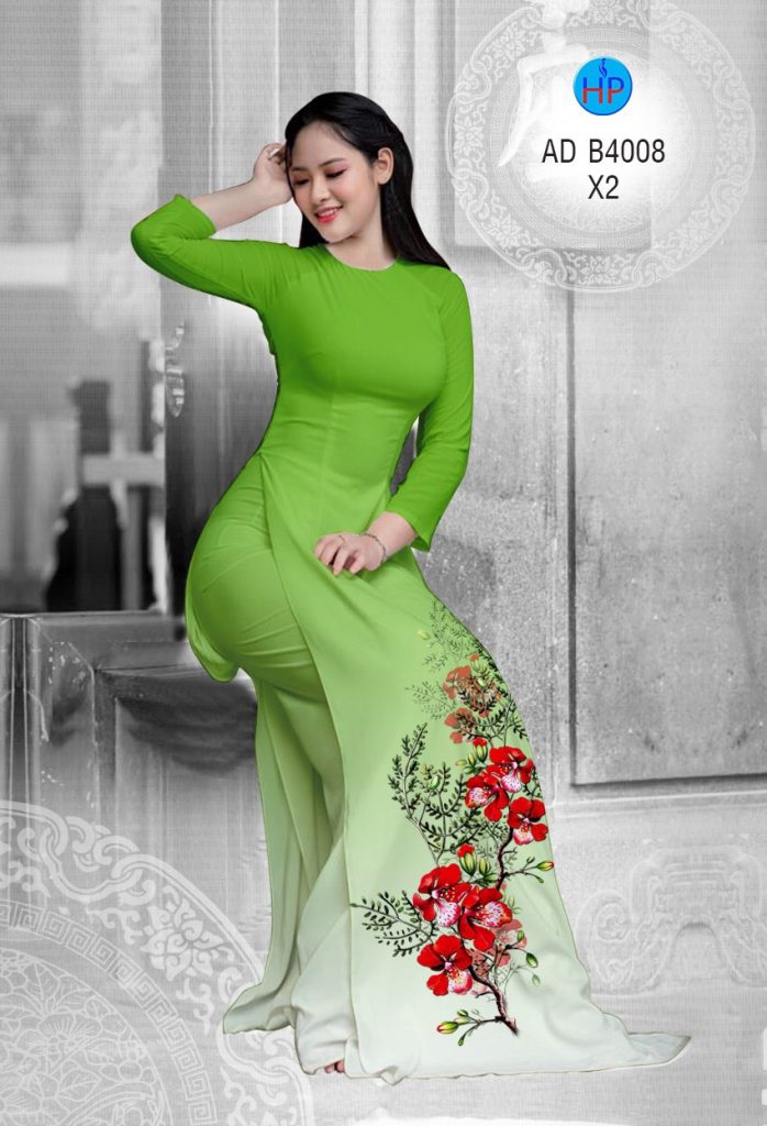 Vải áo dài Hoa Phượng AD B4008 4 vai-ao-dai-hoa-phuong-ad-b4008