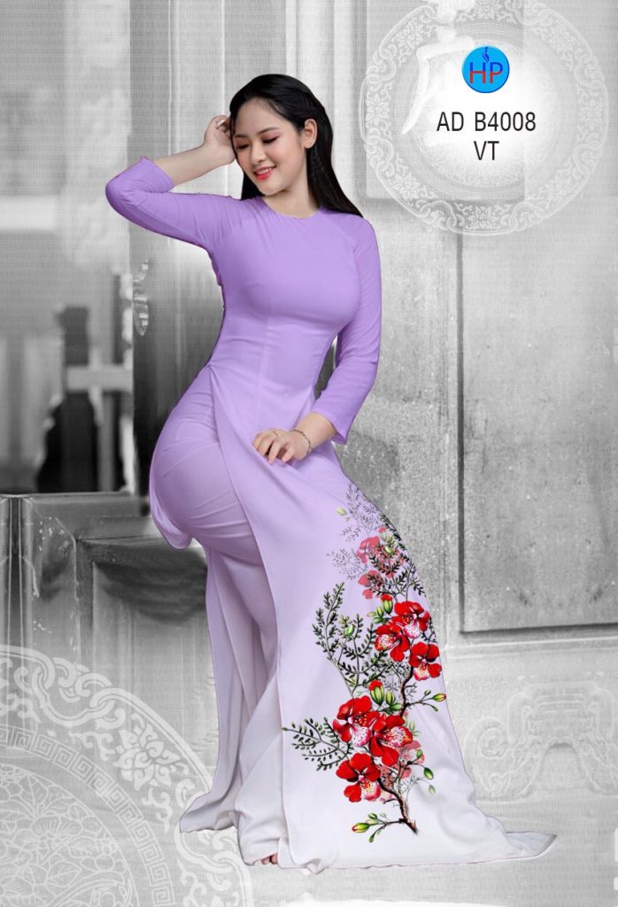 Vải áo dài Hoa Phượng AD B4008 1 vai-ao-dai-hoa-phuong-ad-b4008