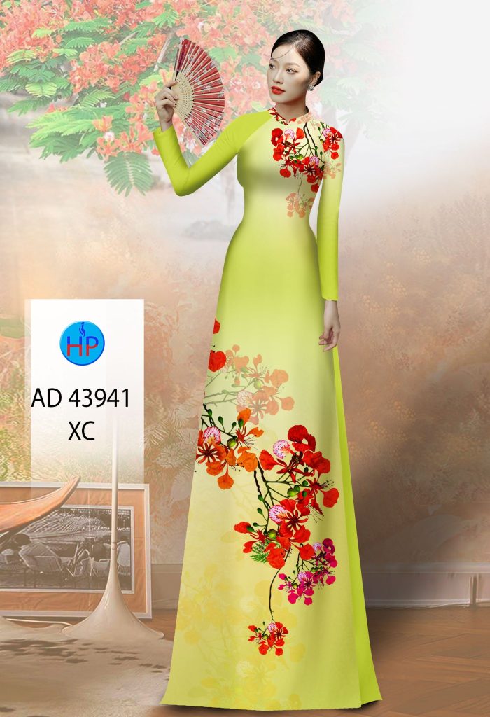 Vải áo dài Hoa Phượng AD 43941 3 vai-ao-dai-hoa-phuong-ad-43941