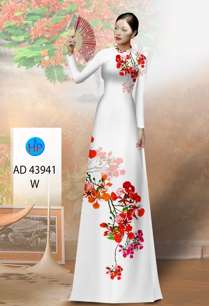 Vải áo dài Hoa Phượng AD 43941 1 vai-ao-dai-hoa-phuong-ad-43941