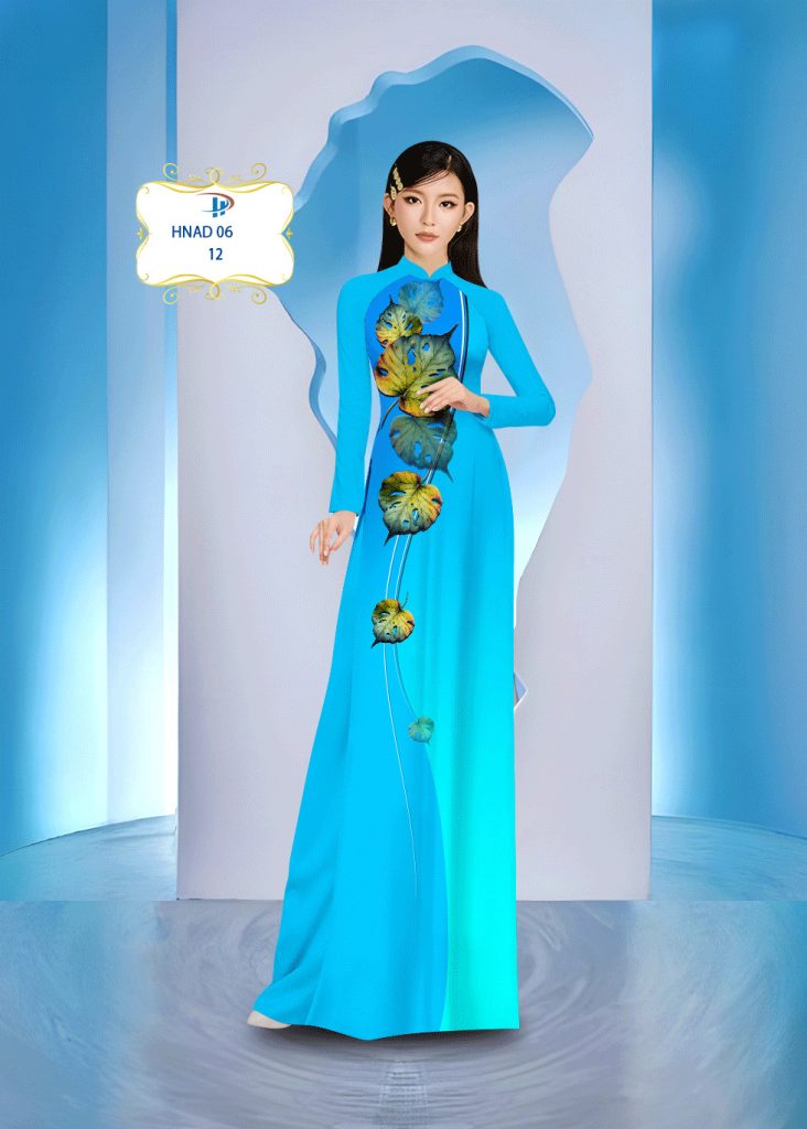 Vải áo dài Lá Rơi HNAD 06 2 vai-ao-dai-la-roi-hnad-06