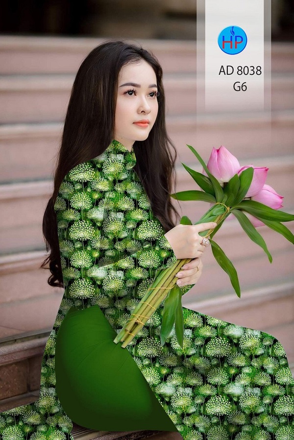 Vải áo dài Hoa Bồ Công Anh AD 8038 4 vai-ao-dai-hoa-bo-cong-anh-ad-8038