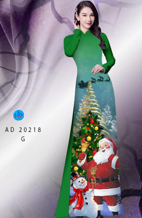 Vải áo dài Giáng Sinh AD 20218 4 vai-ao-dai-giang-sinh-ad-20218
