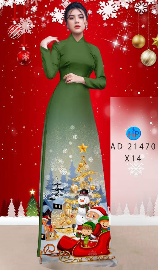Vải áo dài Giáng Sinh AD 21470 4 vai-ao-dai-giang-sinh-ad-21470