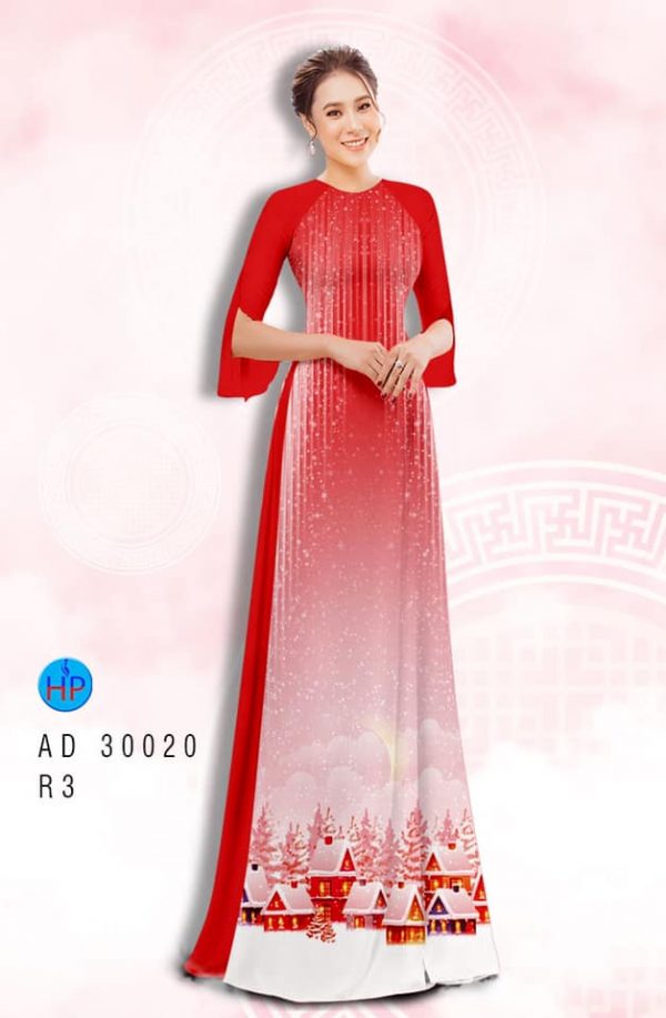 Vải áo dài Giáng Sinh AD 30020 1 vai-ao-dai-giang-sinh-ad-30020