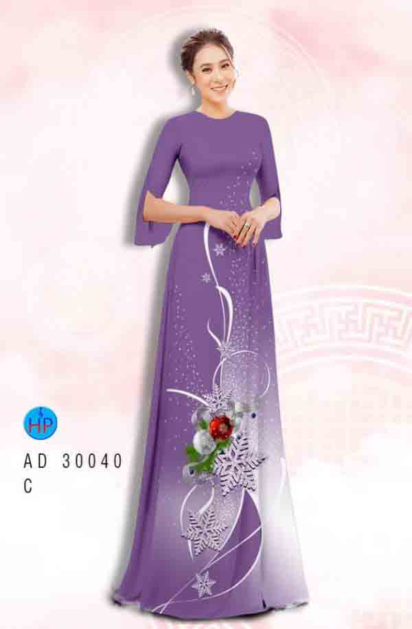 Vải áo dài Giáng Sinh AD 30040 3 vai-ao-dai-giang-sinh-ad-30040
